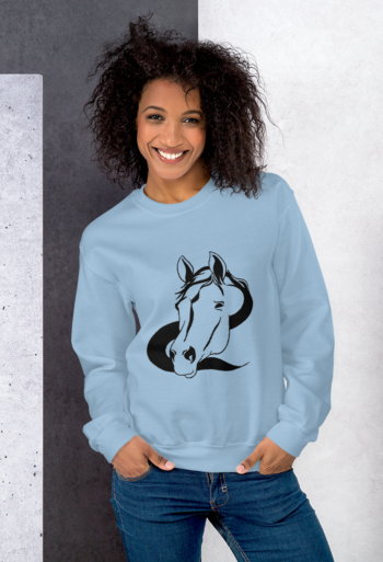 Horse Head Lighter Sweatshirts